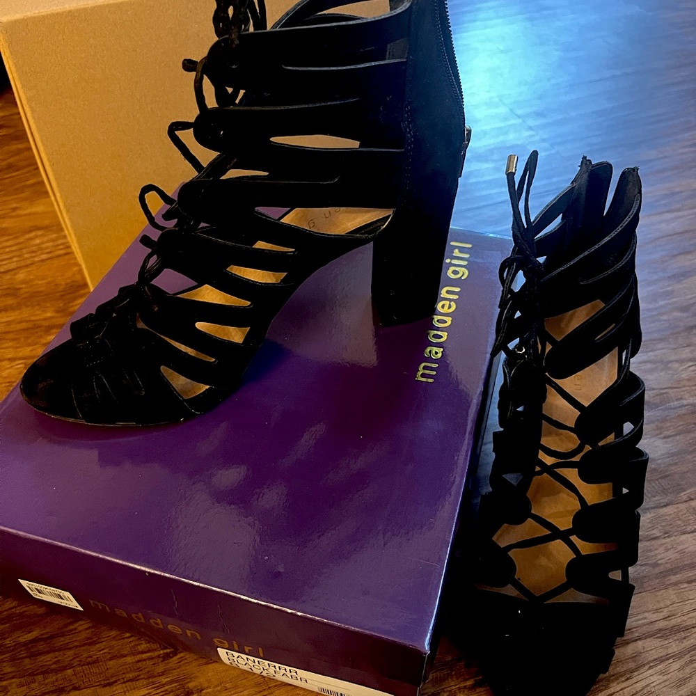 Strapped Heels